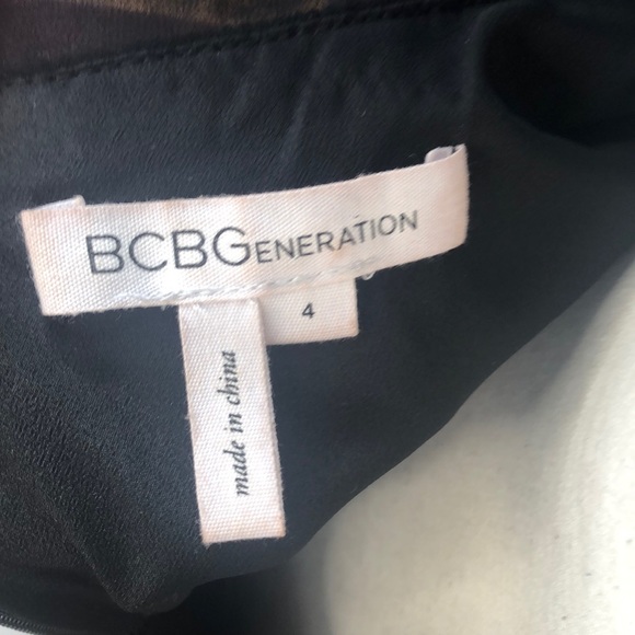 BCBGeneration Sequin open back chiffon dress - Picture 10 of 11